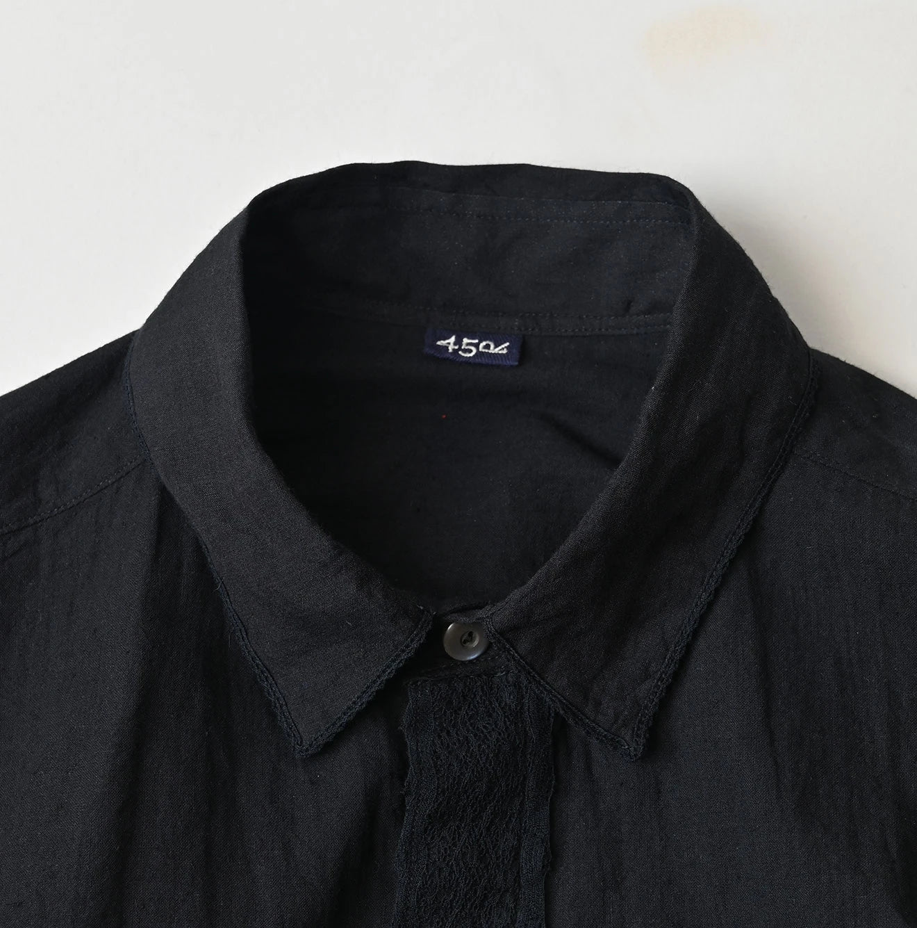 Indian Khadi 908 Ocean Lace Shirt
