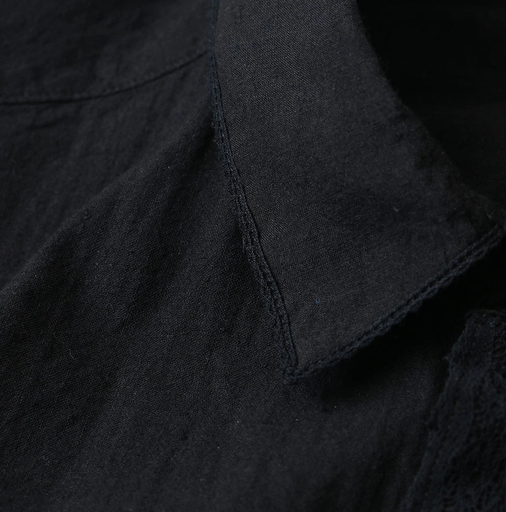 Indian Khadi 908 Ocean Lace Shirt