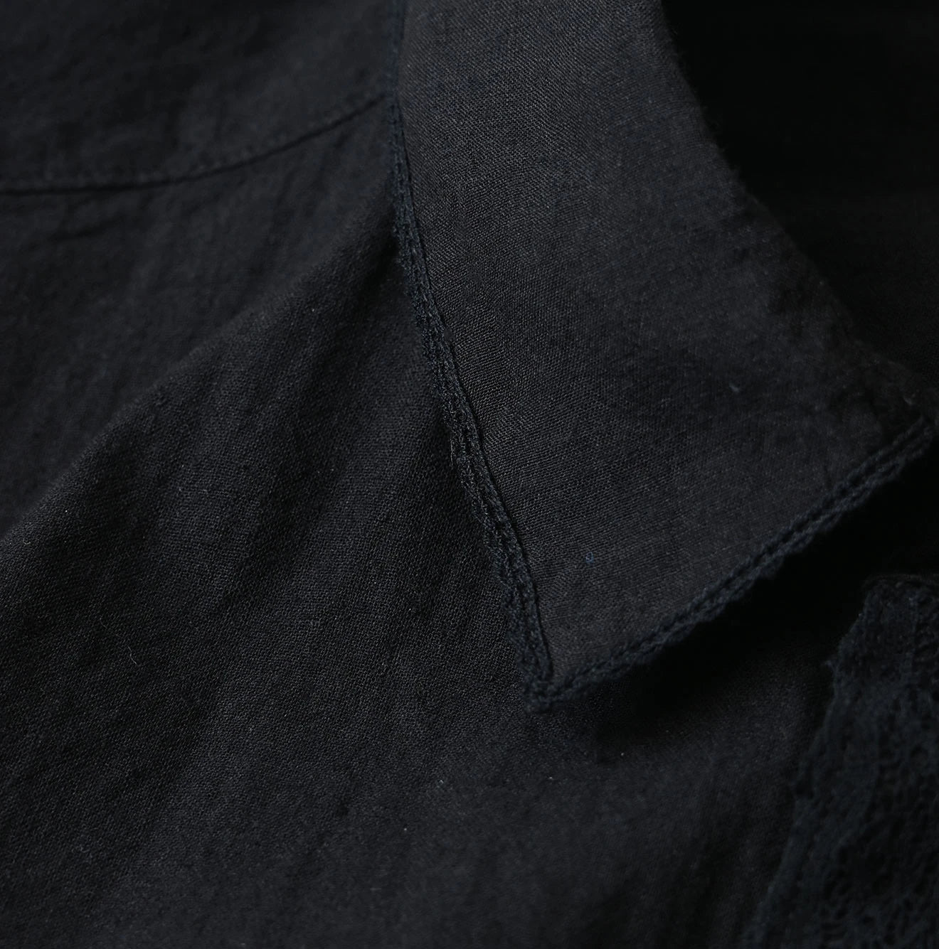 Indian Khadi 908 Ocean Lace Shirt
