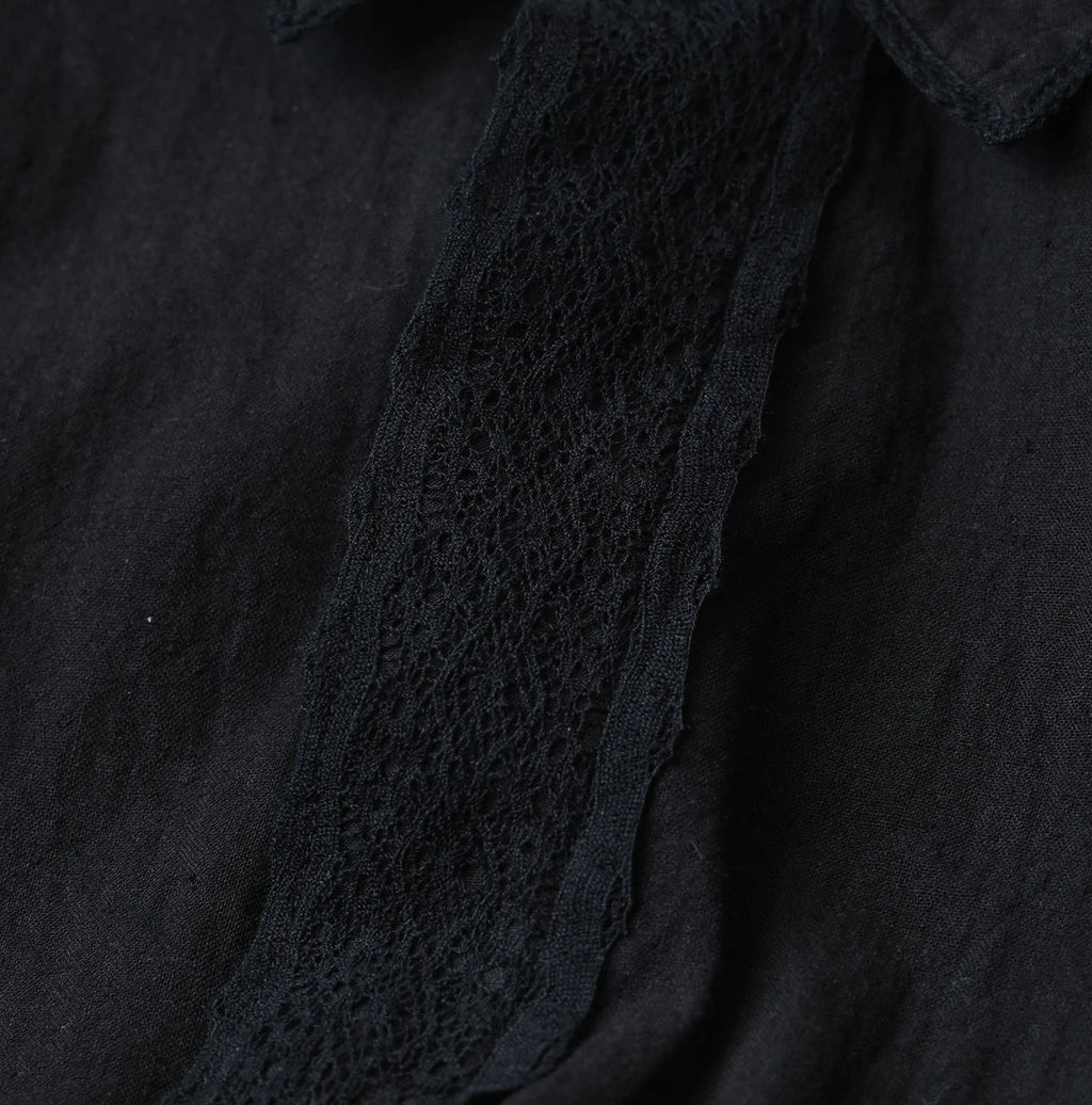 Indian Khadi 908 Ocean Lace Shirt