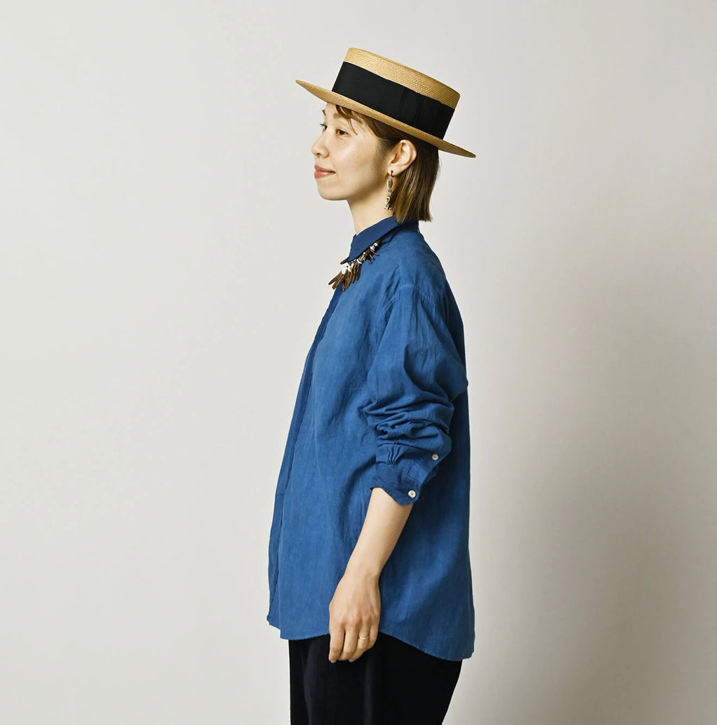 Tan Ai Indian Khadi 908 Ocean Lace Shirt