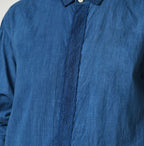 Tan Ai Indian Khadi 908 Ocean Lace Shirt