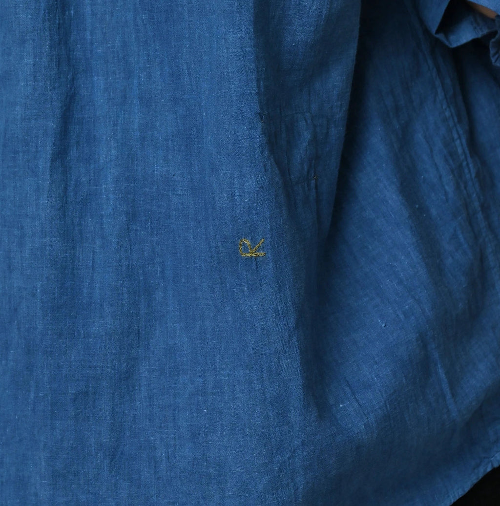 Tan Ai Indian Khadi 908 Ocean Lace Shirt