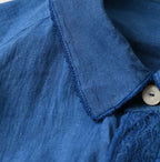 Tan Ai Indian Khadi 908 Ocean Lace Shirt