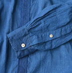 Tan Ai Indian Khadi 908 Ocean Lace Shirt
