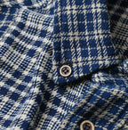 Indian Ai Flannel Mix 908 Ocean Button Down Shirt