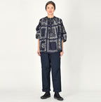 Indigo Okome Chino 908 Chir-go Pants Female Model