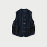 Indigo Iroiro Patchwork 908 8-knot Binder Vest