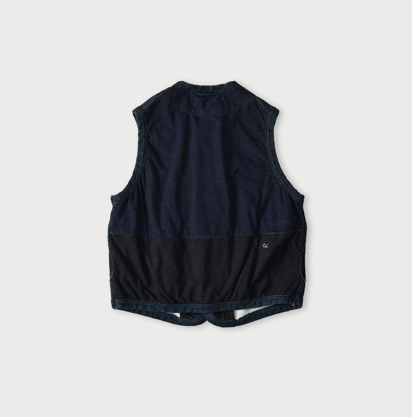 Indigo Iroiro Patchwork 908 8-knot Binder Vest
