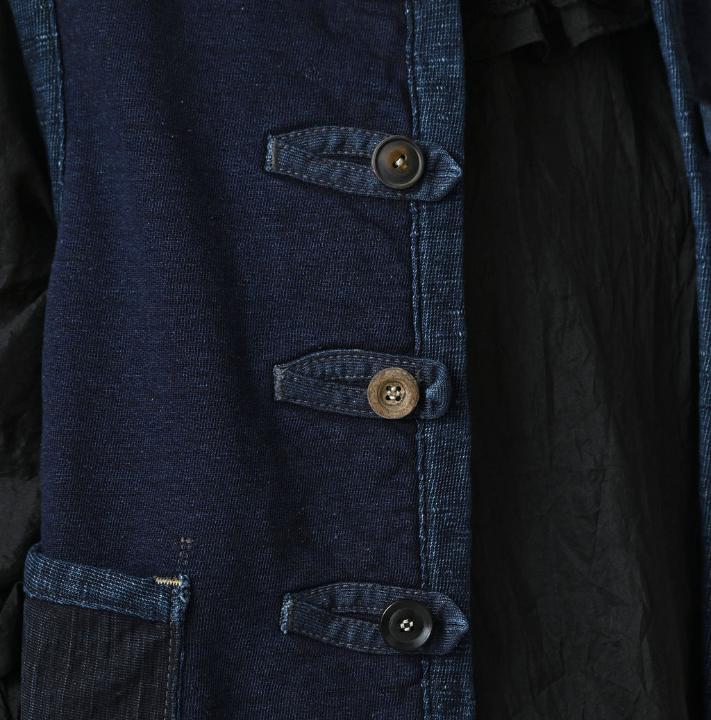 Indigo Iroiro Patchwork 908 8-knot Binder Vest