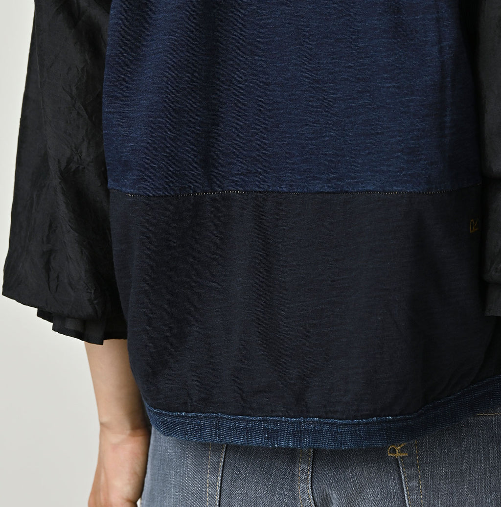 Indigo Iroiro Patchwork 908 8-knot Binder Vest