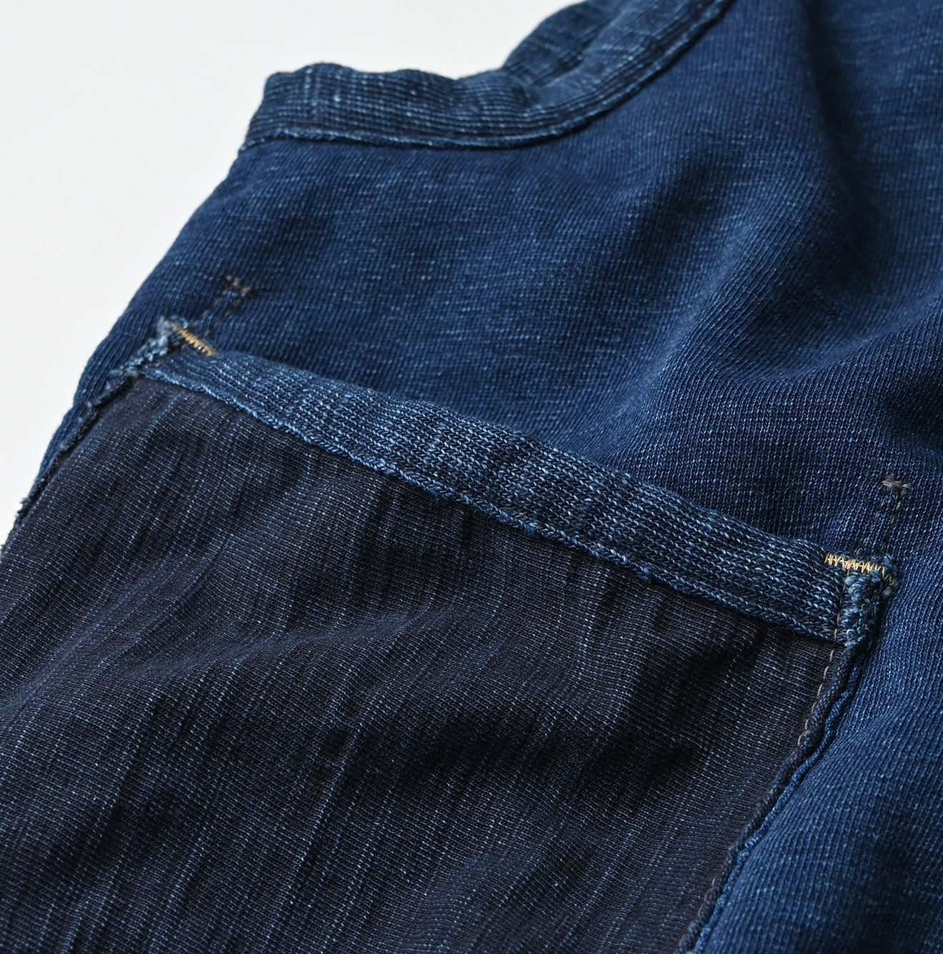 Indigo Iroiro Patchwork 908 8-knot Binder Vest