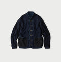 Indigo Iroiro Patchwork 908 8-knot Binder Cardigan