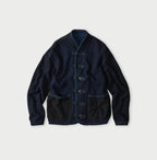 Indigo Iroiro Patchwork 908 8-knot Binder Cardigan