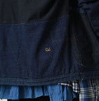 Indigo Iroiro Patchwork 908 8-knot Binder Cardigan