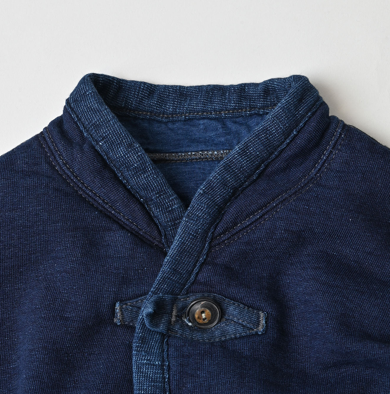Indigo Iroiro Patchwork 908 8-knot Binder Cardigan