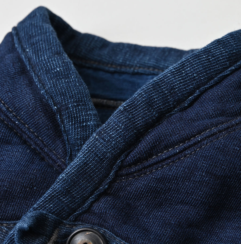 Indigo Iroiro Patchwork 908 8-knot Binder Cardigan