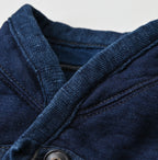 Indigo Iroiro Patchwork 908 8-knot Binder Cardigan