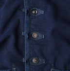 Indigo Iroiro Patchwork 908 8-knot Binder Cardigan