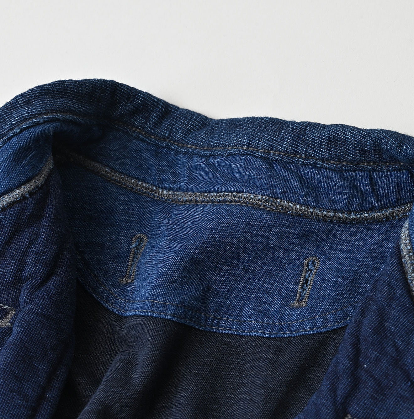 Indigo Iroiro Patchwork 908 8-knot Binder Cardigan