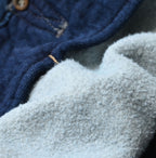 Indigo Iroiro Patchwork 908 8-knot Binder Cardigan