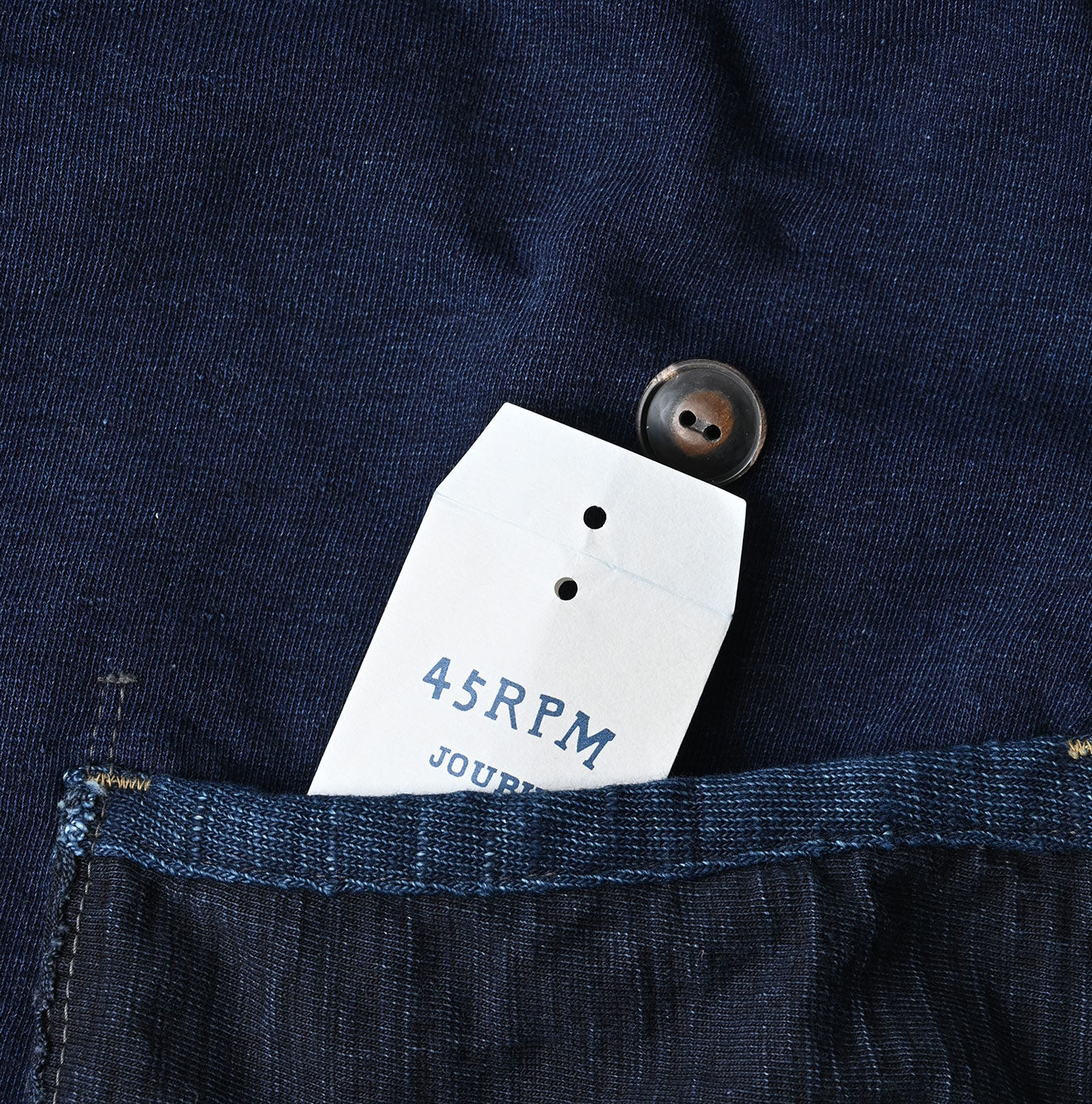 Indigo Iroiro Patchwork 908 8-knot Binder Cardigan