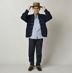 Indigo Iroiro Patchwork 908 8-knot Binder Cardigan