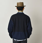Indigo Iroiro Patchwork 908 8-knot Binder Cardigan