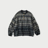 Indigo Nordic Jacquard 908 Henley