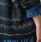 Indigo Nordic Jacquard 908 Henley