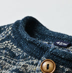 Indigo Nordic Jacquard 908 Henley