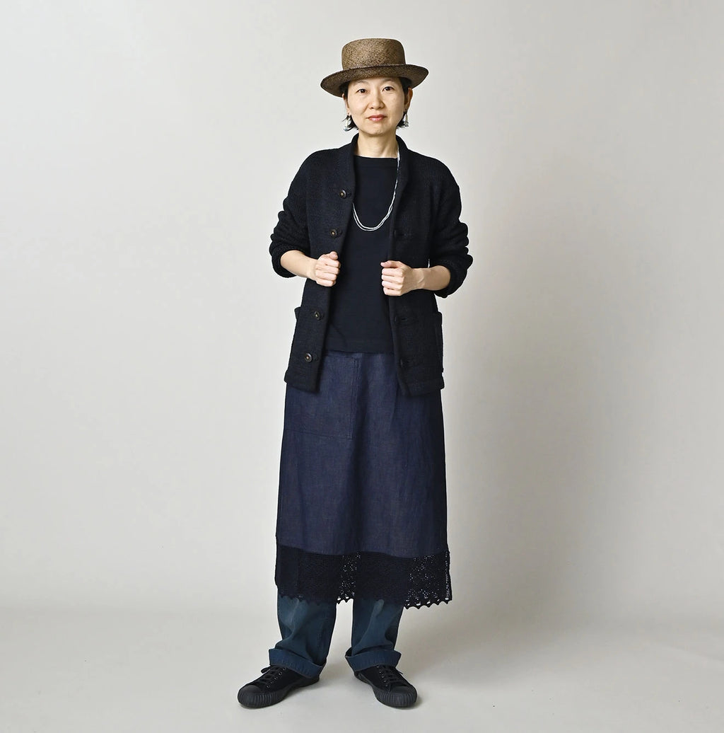 Indigo Binder 908 8-knot Cardigan