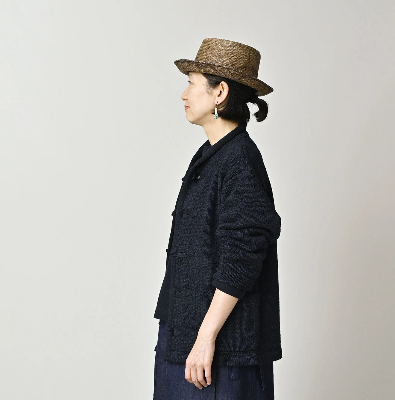 Indigo Binder 908 8-knot Cardigan
