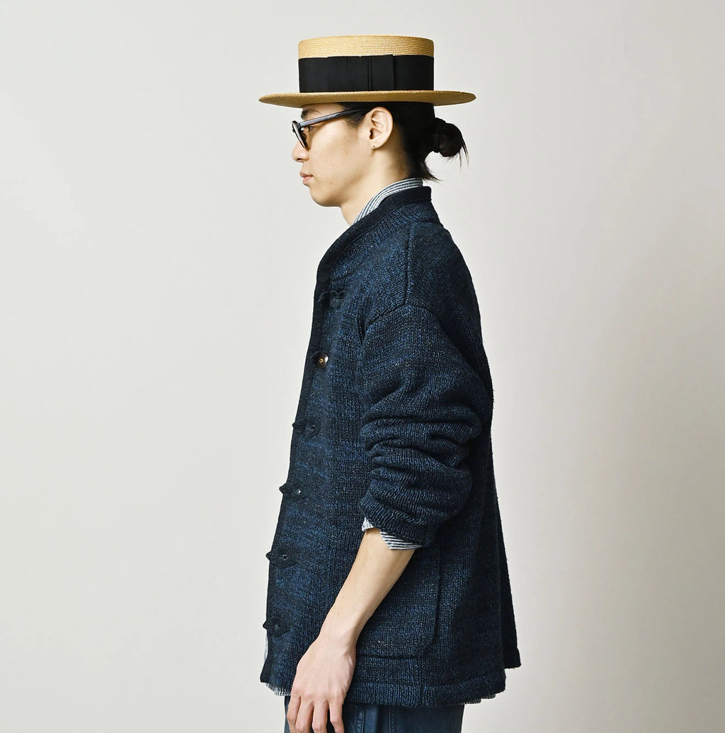 Indigo Binder 908 8-knot Cardigan