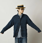 Indigo Binder 908 8-knot Cardigan