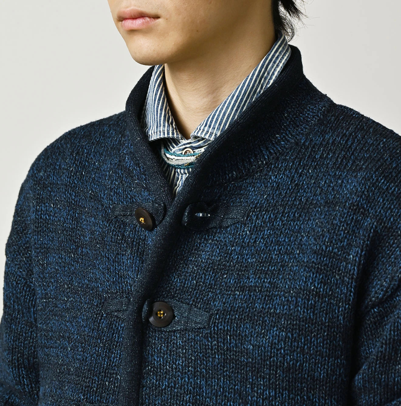 Indigo Binder 908 8-knot Cardigan