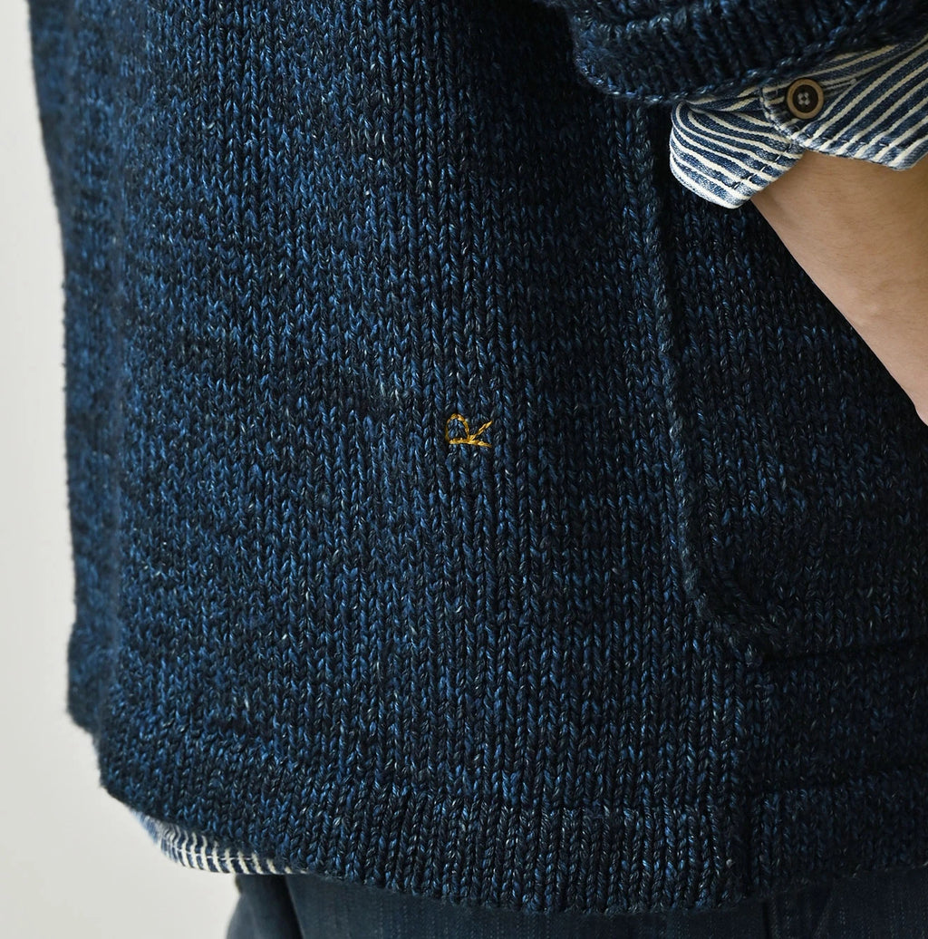 Indigo Binder 908 8-knot Cardigan