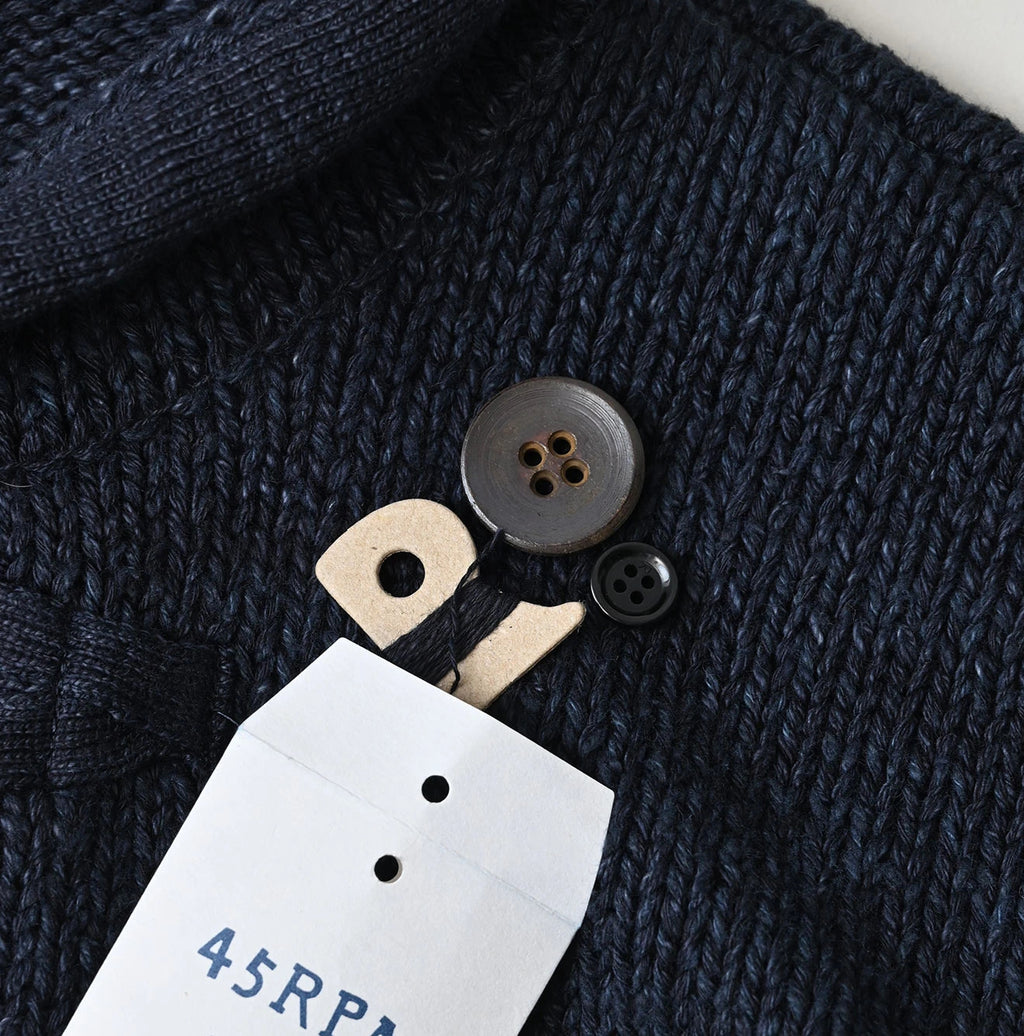 Indigo Binder 908 8-knot Cardigan
