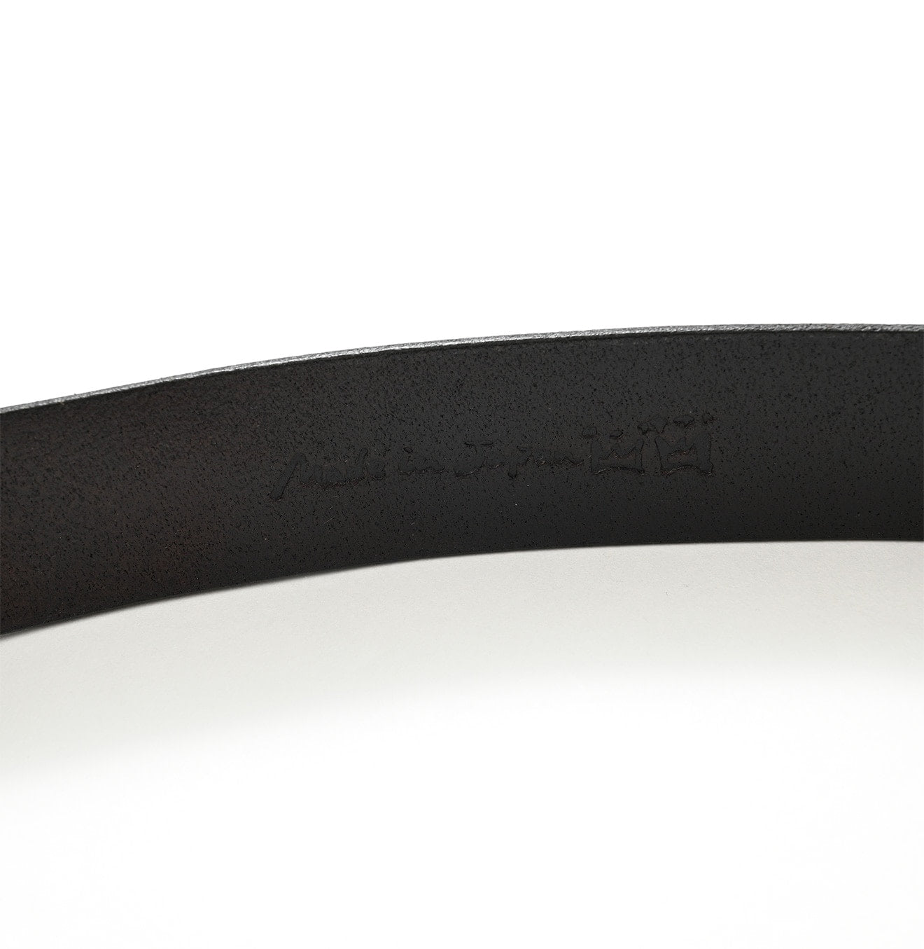 45 Star Vintage Leather Belt Detail