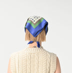 Silk Komon Bandana Female Model