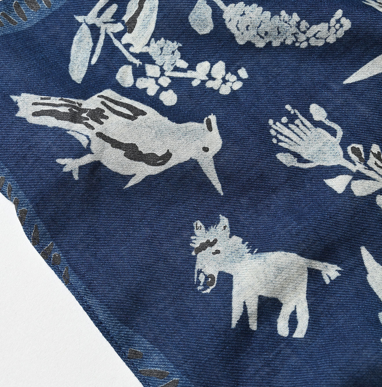 Indigo Supima Donkey Tale Bandana