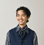 Indigo Supima Donkey Tale Bandana