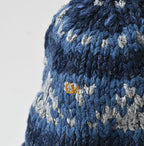 Indigo Knit Cowichan Cap