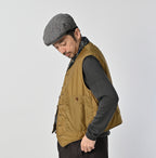 Nylon 908 Quilting Vest Male Model