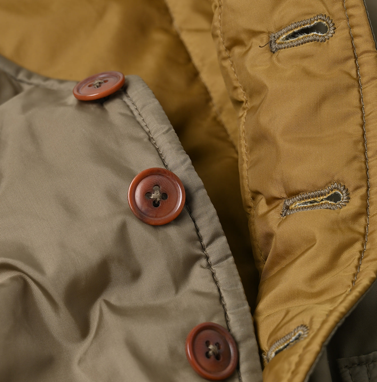 Nylon 908 Quilting Vest Detail