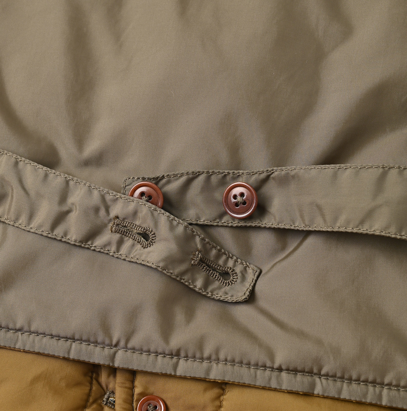Nylon 908 Quilting Vest Detail