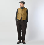 Nylon 908 Quilting Vest Male Model