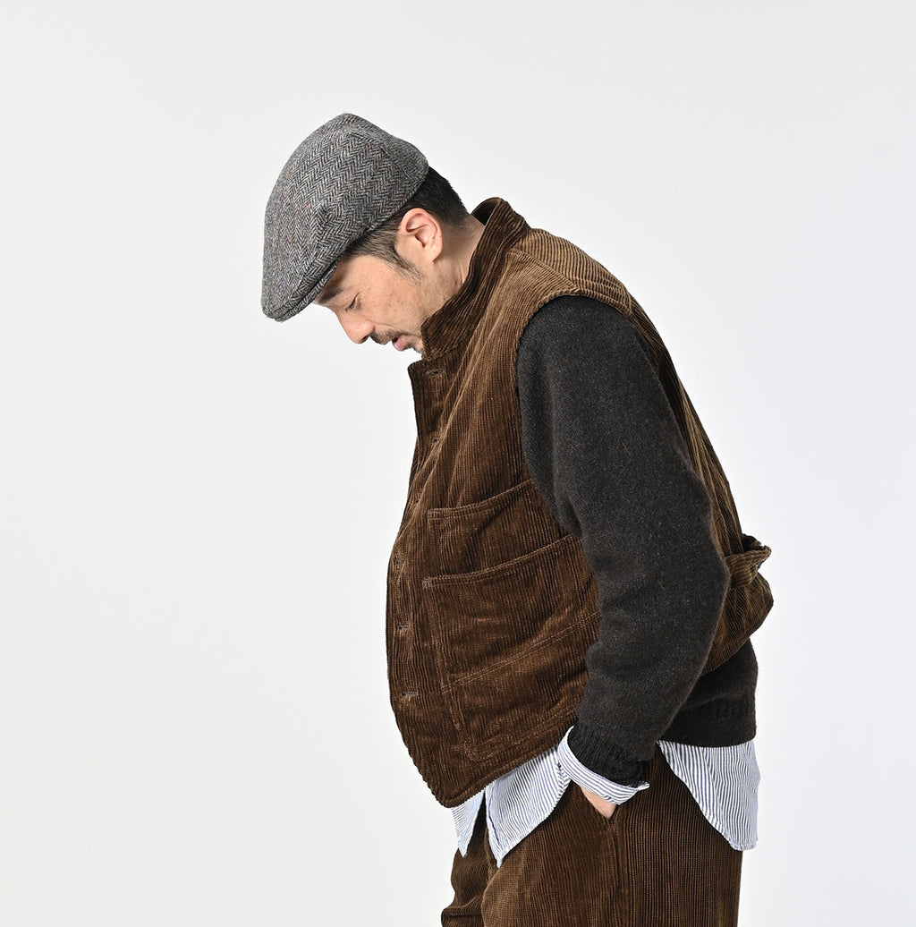 Selvage Corduroy 908 Nîmes Vest Male Model