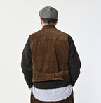 Selvage Corduroy 908 Nîmes Vest Male Model
