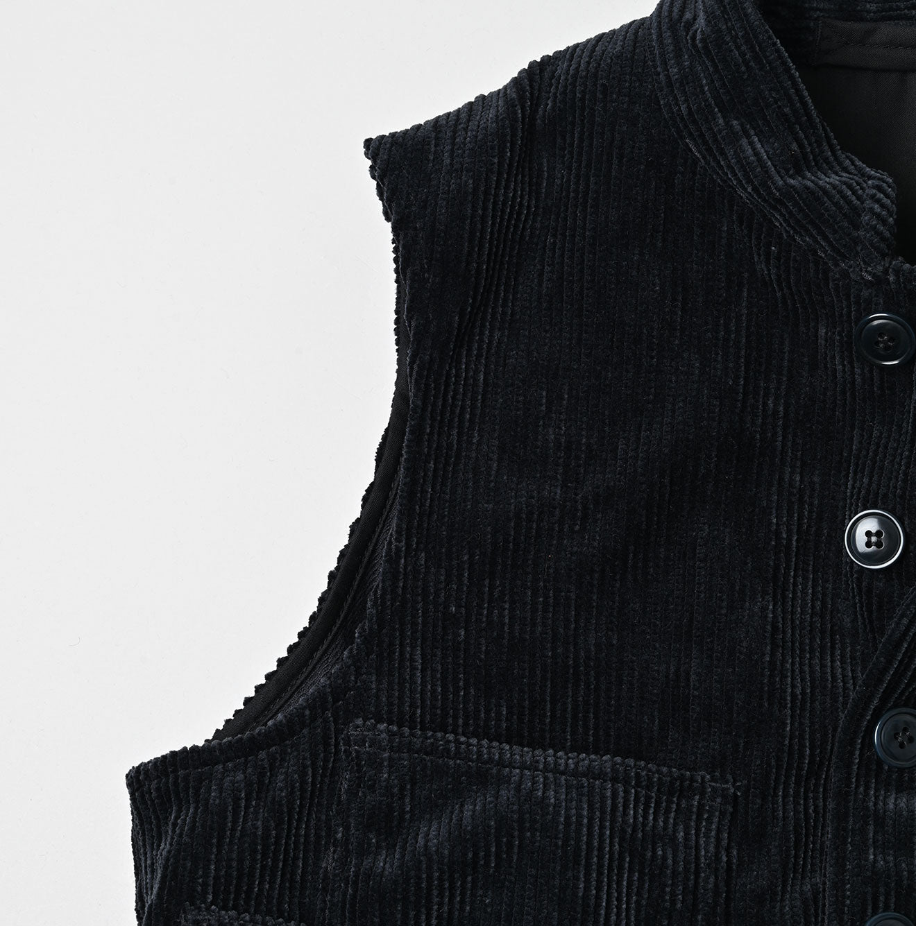 Selvage Corduroy 908 Nîmes Vest Detail